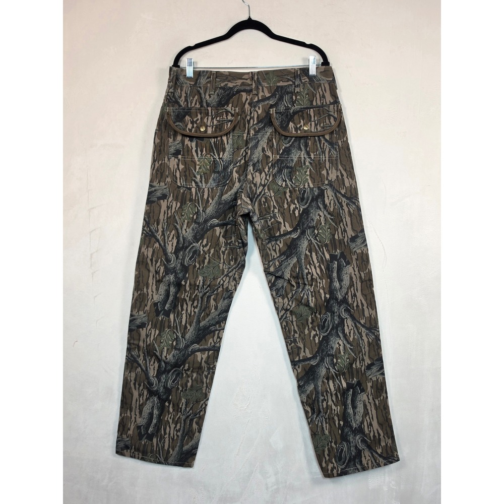 Vintage Carhartt Camo Pants Mens 38x32 Mossy Oak Bottomland USA Hunting RARE - Picture 10 of 16